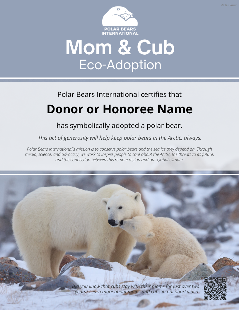Mom & Cub Eco-Adoption